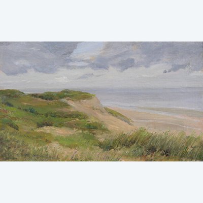 Alfons VERHEYEN 1903-1990 Mare, paesaggio, 1940-50 ca.