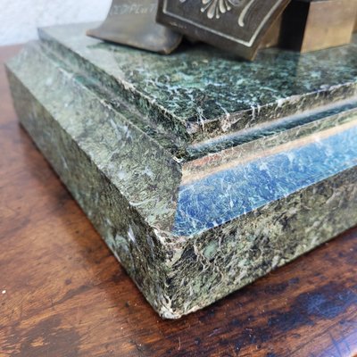 Sofocle, grande scultura in bronzo, XIX secolo