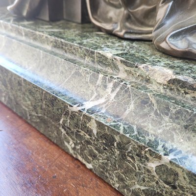 Sofocle, grande scultura in bronzo, XIX secolo