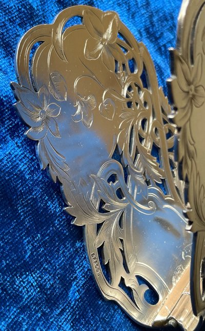 Pince à asperges art nouveau.