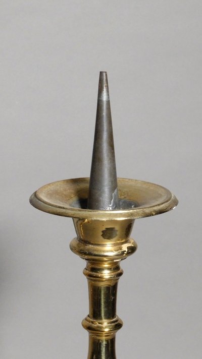 Paire de pic-cierges d'époque Louis XIV 
