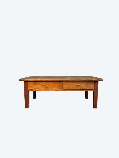 Table basse en mélèze 1800