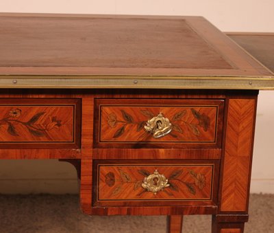 Bureau Plat in palissandro Luigi XVI