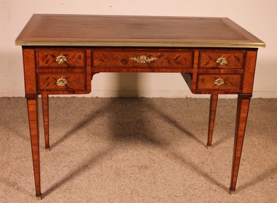 Bureau Plat in palissandro Luigi XVI