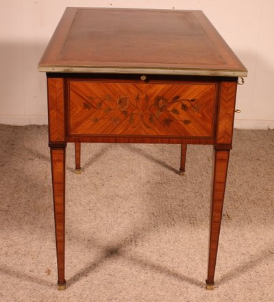Bureau Plat in palissandro Luigi XVI