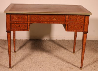 Bureau Plat in palissandro Luigi XVI