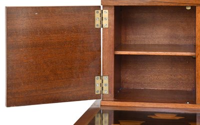 Bureau bonheur du jour en marqueterie dans le goût de Charles Topino