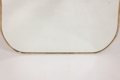 Pair of mirrors in the taste of Gio Ponti. Circa 1970. LS6350859M