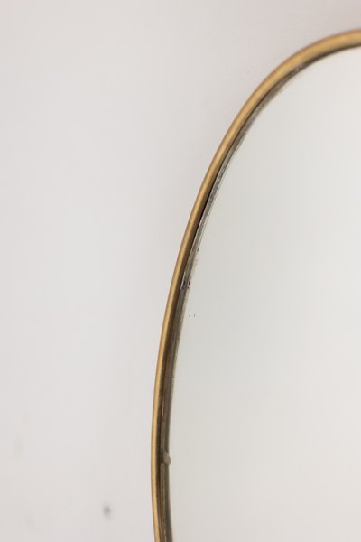 Pair of mirrors in the taste of Gio Ponti. Circa 1970. LS6350859M