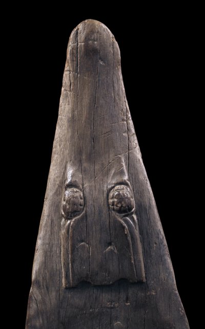 Proue de pirogue, art océanien, art tribal, Sculpture du Sépik, Papouasie Nouvelle Guinée, Océanie