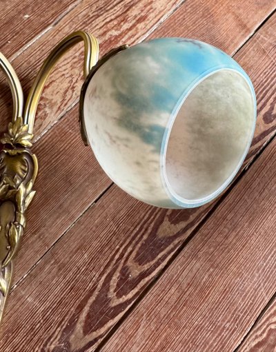 Paire d’appliques Art Nouveau 