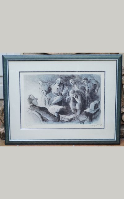 Jean-Claude DAUGUET "La lecture du testament"