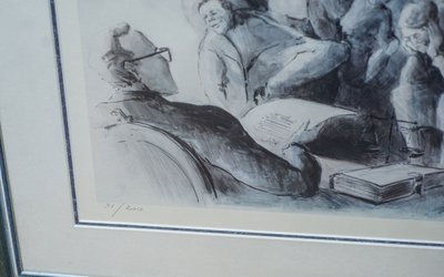 Jean-Claude DAUGUET "La lecture du testament"