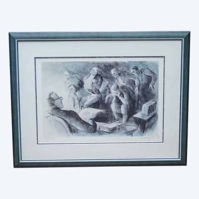 Jean-Claude DAUGUET "La lecture du testament"