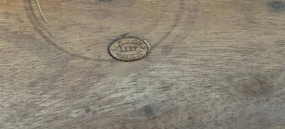 Socle en bois sculpté – signé ED. Mauvert LET Toulouse 