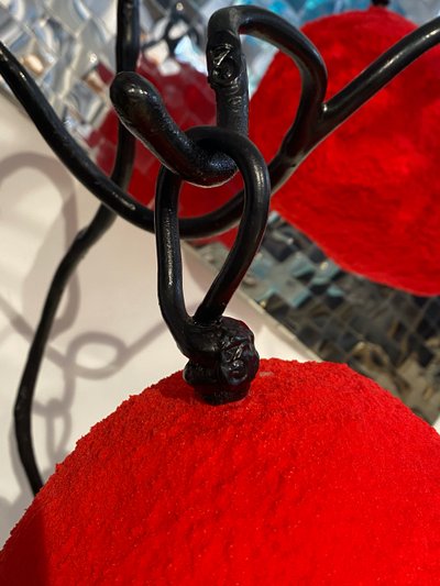 Mobile in polyurethane and metal - A unique work by Michel Froment