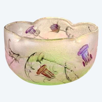 Daum Nancy Art Nouveau Cup "Chardons