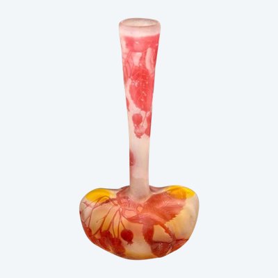 Emile Gallé vase Art Nouveau "Groseilles"