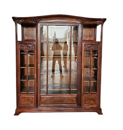 Camille Gauthier 'Au Lierre' Art Nouveau Library