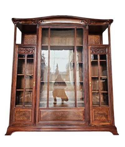 Camille Gauthier 'Au Lierre' Art Nouveau Library