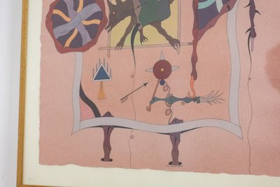 Jorge Camacho. Work "Clan de coyotes". Year 1992. LS60835008M