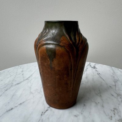 Vaso in gres Art Nouveau del 1900