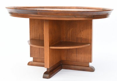 Table basse ronde Art Déco