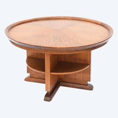 Table basse ronde Art Déco