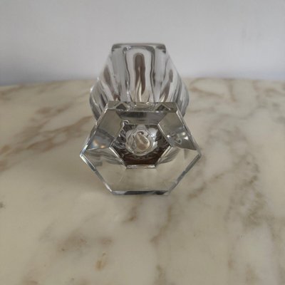 Baccarat Lampe Berger con lati tagliati, XX secolo