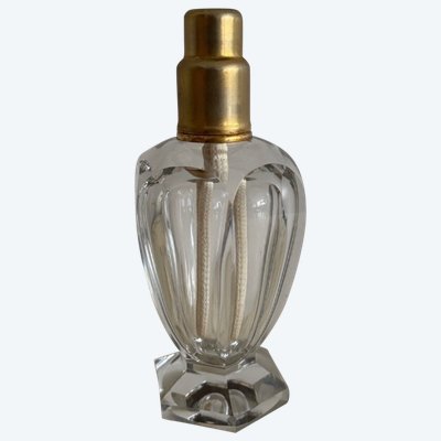 Baccarat Lampe Berger con lati tagliati, XX secolo