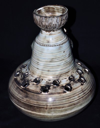 Anthropomorphic vase Signed Jacques Pouchain Circa 1970