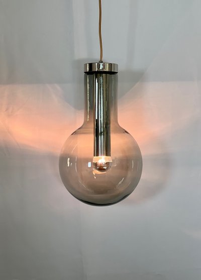 Maxi Bulb large suspension lamp by Frank Ligtelijn for Raak Amsterdam, Netherlands 60's