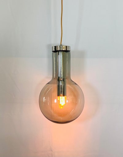 Maxi Bulb large suspension lamp by Frank Ligtelijn for Raak Amsterdam, Netherlands 60's