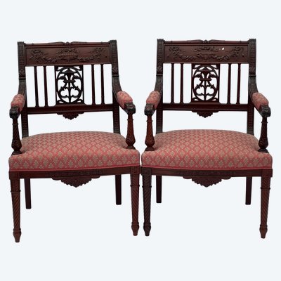 Paire de Fauteuils 