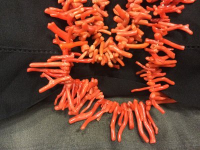 Collier corail 