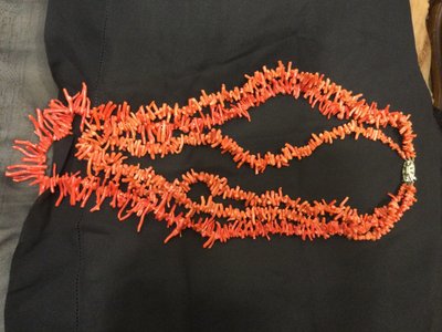 Collier corail 