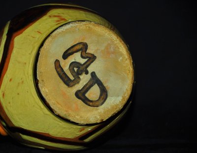 Ceramic Pitcher Signed Ann Dangar Circa 1940