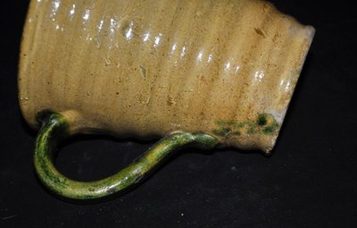 Brocca in ceramica smaltata firmata Ann Dangar 1940 circa