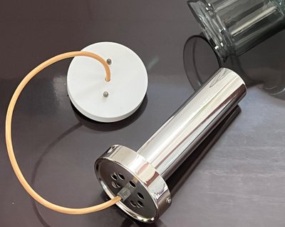 Maxi Bulb medium suspension lamp by Frank Ligtelijn for RAAK Amsterdam, Netherlands 1960s