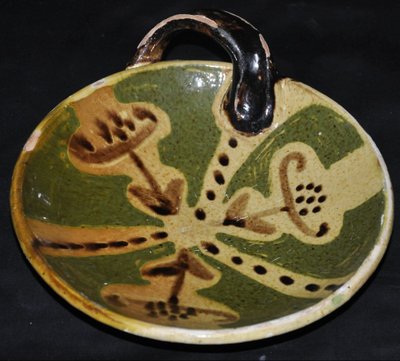 Ceramic Dish Signed Ann Dangar Circa 1940