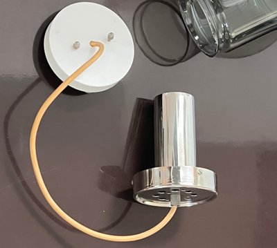 Maxi Bulb small suspension lamp by Frank Ligtelijn for RAAK Amsterdam, Netherlands 1960s
