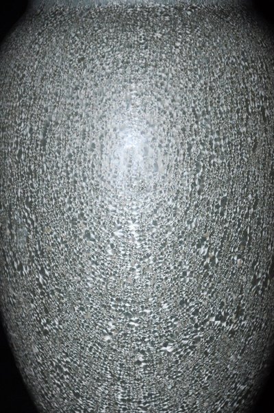 Vaso in ceramica smaltata Sarreguemines Art Nouveau inizio XX secolo