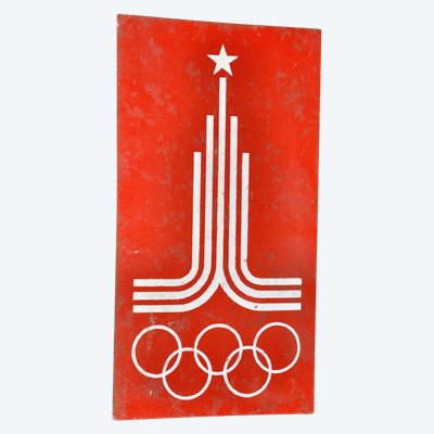 Soviet plaque 1980 Moscow Olympic Games