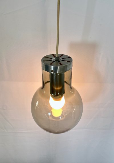 Maxi Bulb small suspension lamp by Frank Ligtelijn for RAAK Amsterdam, Netherlands 60s.