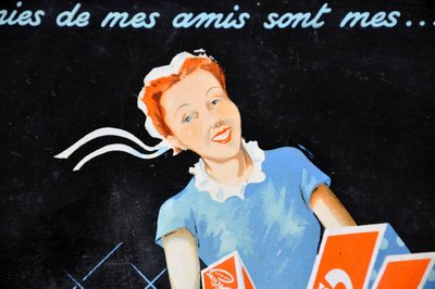Poster pubblicitario del 1950
