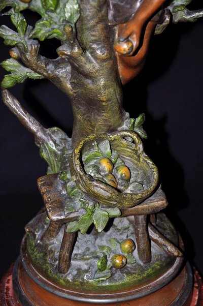 Regulus Titled Autumn Signed Mathurin Moreau Late 19th Century