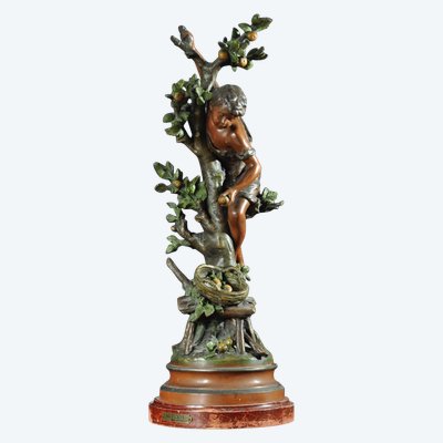 Regulus Titled Autumn Signed Mathurin Moreau Late 19th Century