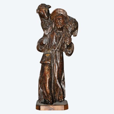 Scultura lignea di San Giovanni Battista, XVII secolo