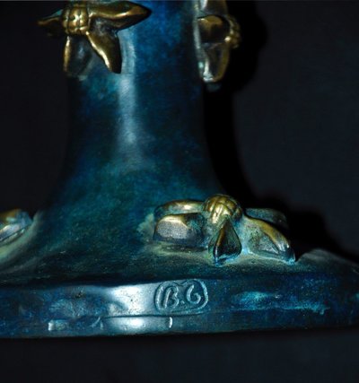 Garouste and Bonetti Lamp, “Waiting for the Barbarians” Collection, Circa 1980