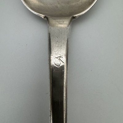 Stew spoon 19th century Vieillard hallmark